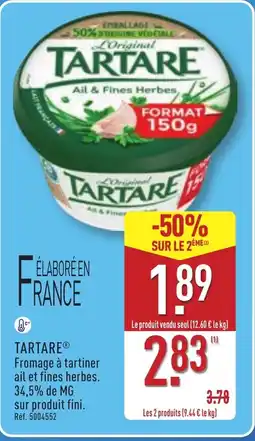 ALDI L'ORIGINAL TARTARE offre