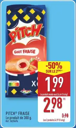 ALDI PITCH Fraise offre