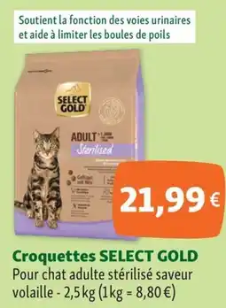 Maxi Zoo SELECT GOLD Croquettes offre
