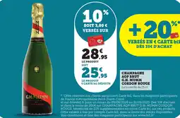 Bi1 Champagne aop brut g.h. mumm cordon rouge offre
