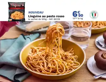 Picard Linguine au pesto rosso offre