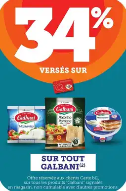 Bi1 Sur tout galbani offre