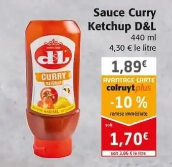 D&L Sauce Curry Ketchup