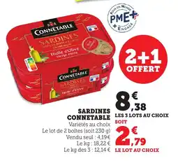 Bi1 Sardines connetable offre