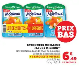 Bi1 Batonnets moelleux fleury michon offre