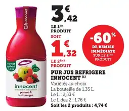 Bi1 Pur jus refrigere innocent offre