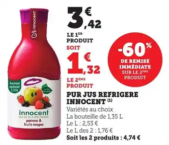 Bi1 Pur jus refrigere innocent offre