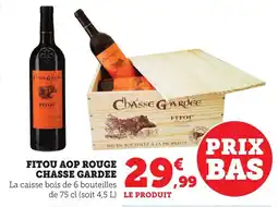 Bi1 Fitou aop rouge chasse gardee offre