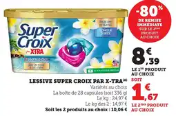 Bi1 Lessive super croix par x-tra offre