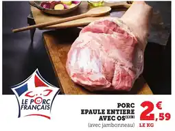 Bi1 Porc epaule entiere avec os offre