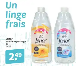 Wibra LENOR eau de repassage offre