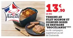 Bi1 Terrine au filet mignon et oignons roses de bretagne brocéliande offre