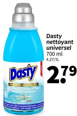 Wibra DASTY nettoyant universel offre