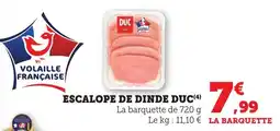 Bi1 Escalope de dinde duc offre