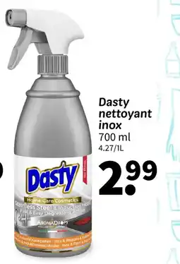 Wibra DASTY nettoyant inox offre