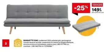 BUT Banquette puno offre