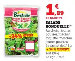 Bi1 Salade bonduelle offre