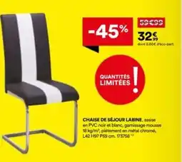 BUT Chaise de séjour labine offre