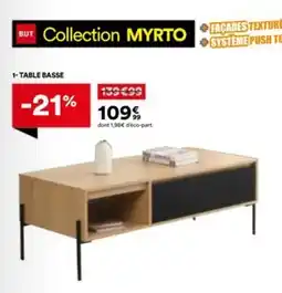 BUT Table basse offre