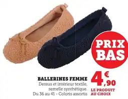 Bi1 Ballerines femme offre