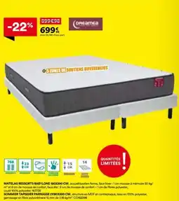 BUT Matelas ressorts babylone 180x200 cm offre