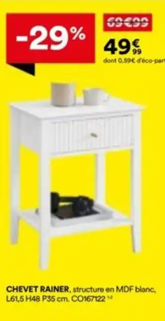 BUT Chevetrainer offre