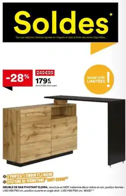 BUT Meuble de bar pivotant eldira offre