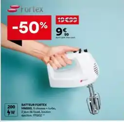 BUT FORTEX Batteur hm200 offre