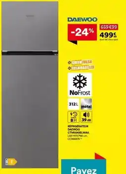 BUT Daewoo - refrigerateur ctn96ea-mao offre