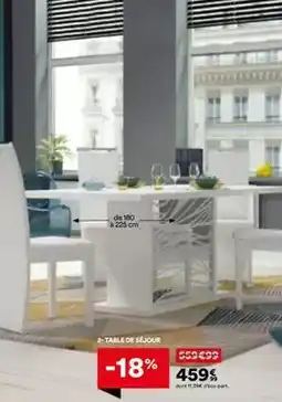BUT Table de sgogur offre