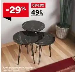 BUT Set de 5 varies noires offre