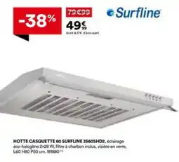 BUT SURFLINE Hotte casquette 60 3s60shd2 offre