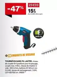 BUT Tournevis sans fil offre