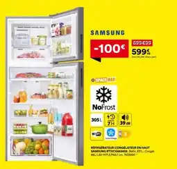 BUT SAMSUNG Réfrigérateur congélateur en haut offre