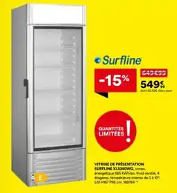 BUT SURFLINE Vitrine de présentation offre