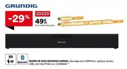 BUT GRUNDIG Telecommande et support mural inclus offre