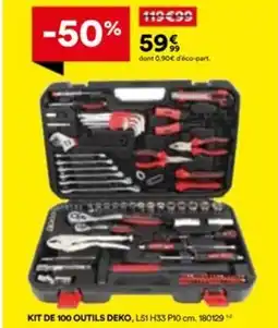 BUT Kit de 100 outils deko offre