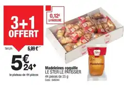 Promocash LE STER LE PÂTISSIER Madeleines coquille offre