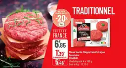 G20 Steak haché happy family façon offre