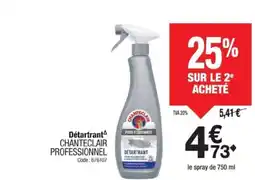 Promocash CHANTECLAIR PROFESSIONNEL Détartrant offre