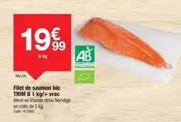 Promocash Filet de saumon bio TRIM D offre