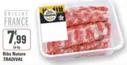 G20 Ribs nature tradival offre