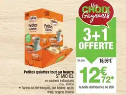Promocash ST MICHEL Petites galettes tout au beurre offre