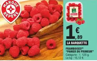 E.Leclerc Express Framboises "panier du primeur" offre