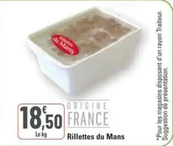 G20 Rillettes du mans offre