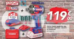 Les Briconautes Cl a choc sans fil 20 v offre