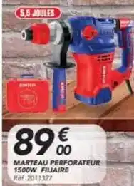 Les Briconautes Marteau perforateur 1500w filiaire offre