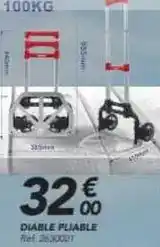 Les Briconautes Diable pliable offre