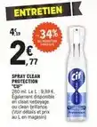 E.Leclerc Cif - spray clean protection offre