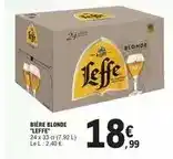 E.Leclerc Leffe - bière blonde offre